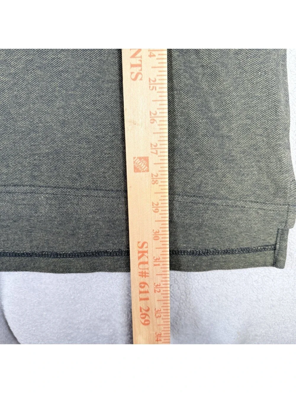 Polo Ralph Lauren Mens Classic Fit Polo Shirt Olive Green FLESH PONY LG